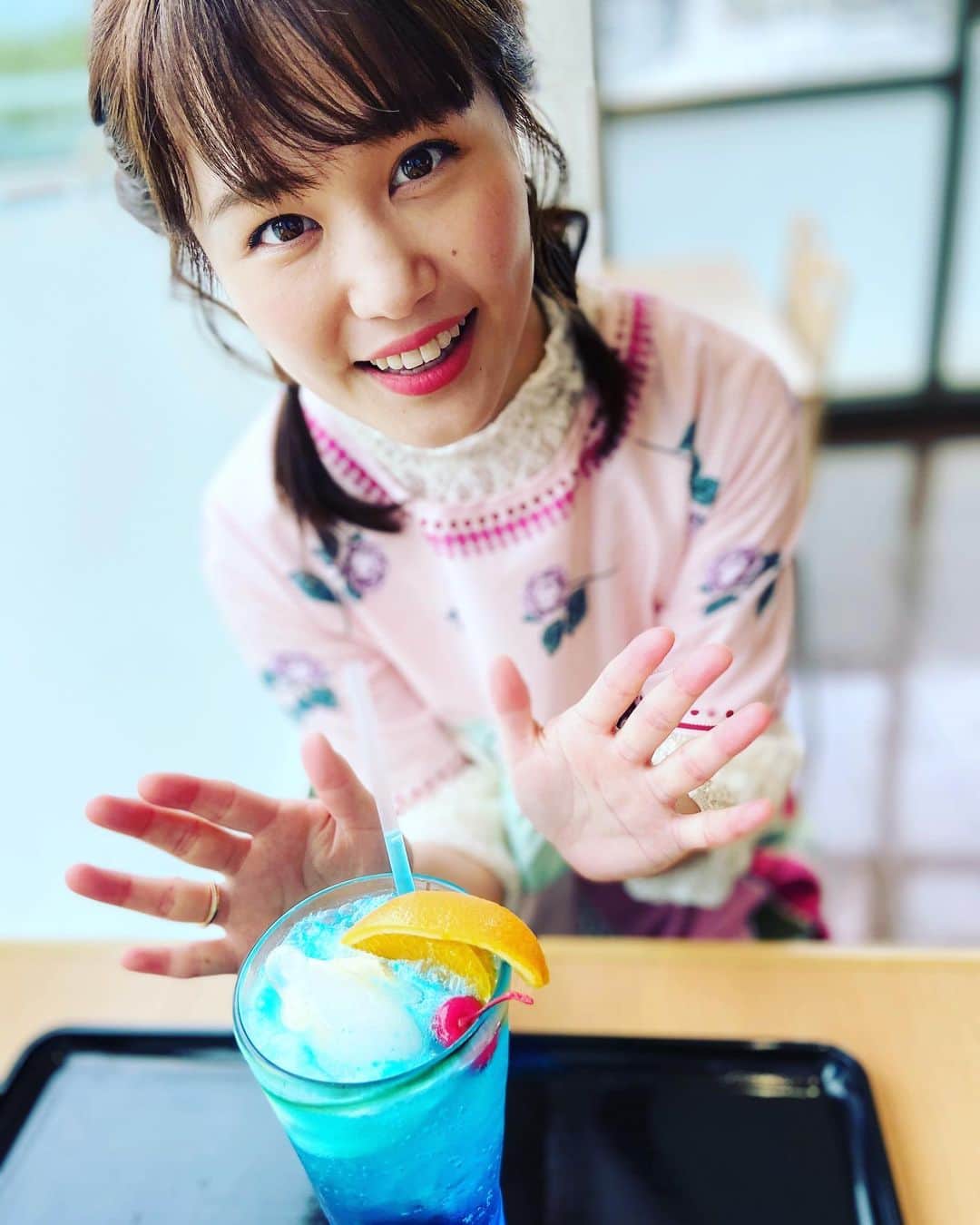 Negiccoのインスタグラム：「﻿ ♫マ〜リンピ〜ア日本海でぇこんにちわ〜♫﻿ ヘイ！﻿ ﻿ #マリンピア日本海﻿ #Negicco」