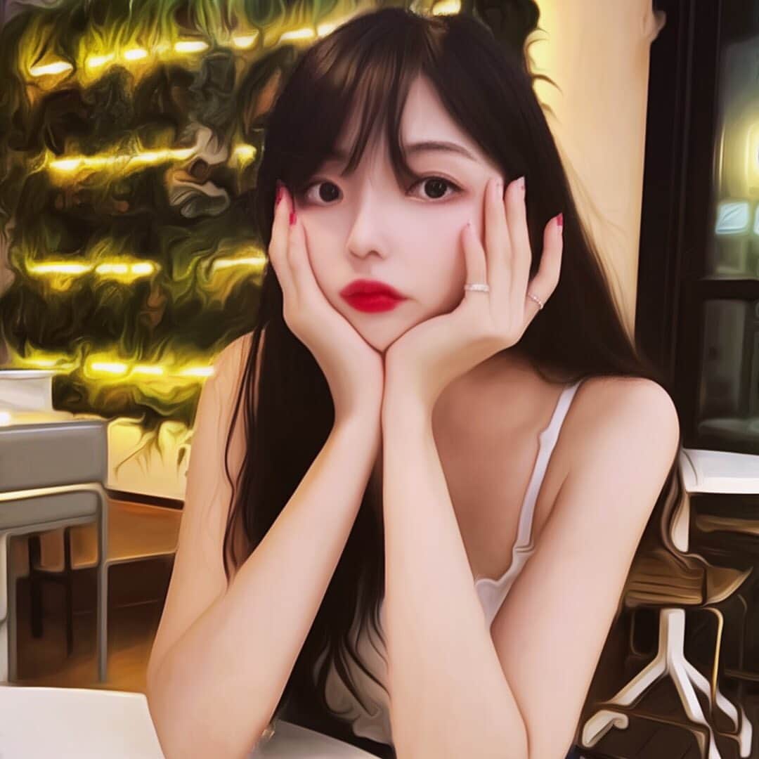 ユジョン のインスタグラム：「능력ㅉㅏ.... 콜드스타...  디자이너 맞구나 내칭구... @1207star #유화그림 #유화」