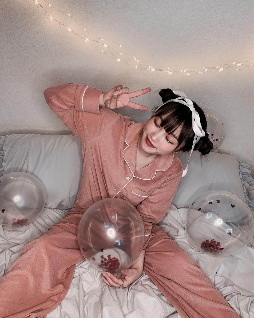 のインスタグラム：「#お泊まり会🌙」