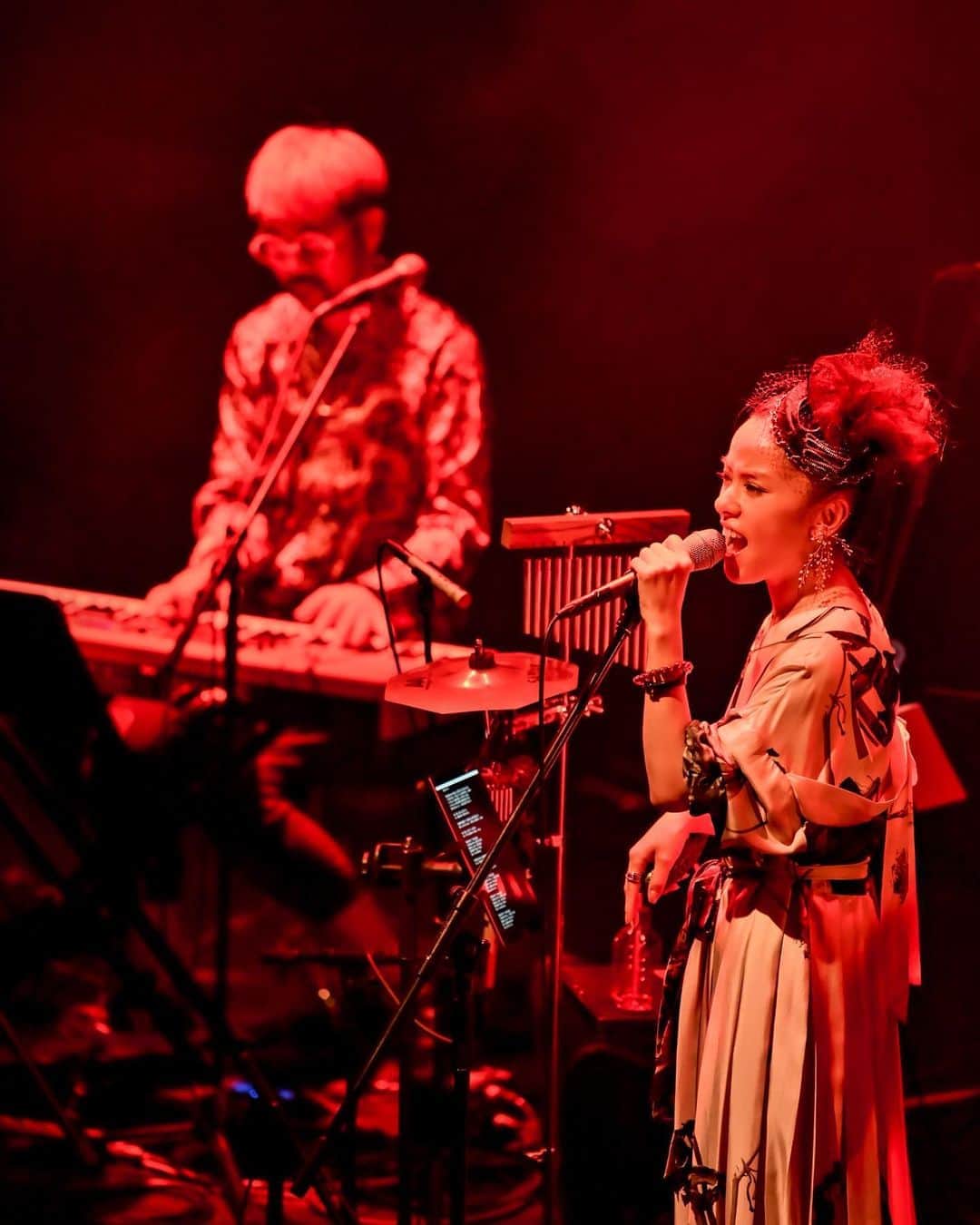 azumiのインスタグラム：「20th Anniversary Premium Live-who said “La La…”? Billboard Tour 2020-﻿  9/19(Sat) @billboardlive_tokyo ※終了﻿ 10/20(Tue) @billboardlive_osaka﻿ ﻿ #billboardlive #Wyolica #billboardlivetokyo #livereport #livephoto﻿ ﻿ Photo：Masanori Naruse」