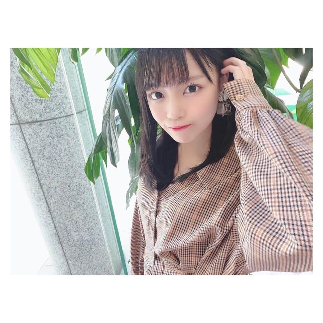 岩田陽菜さんのインスタグラム写真 - (岩田陽菜Instagram)「お話し会の服〜🧸💛﻿ ﻿ 可愛いチェックワンピース！！！﻿ ﻿ #ワンピース#チェック#チェックワンピ#check#autumn#autumnfashion#fashion##秋服#秋色#redyazel」9月28日 22時04分 - hina_naso_stu48