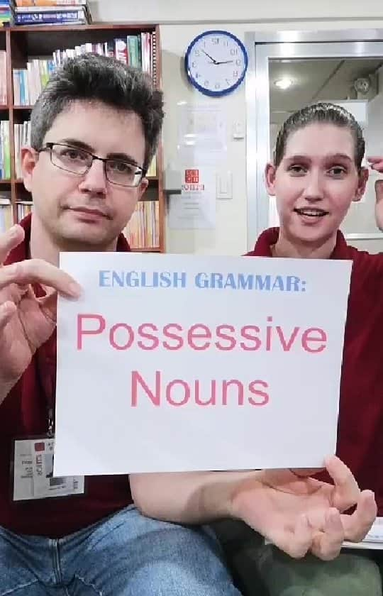 ETHOSのインスタグラム：「Possessive Nouns」