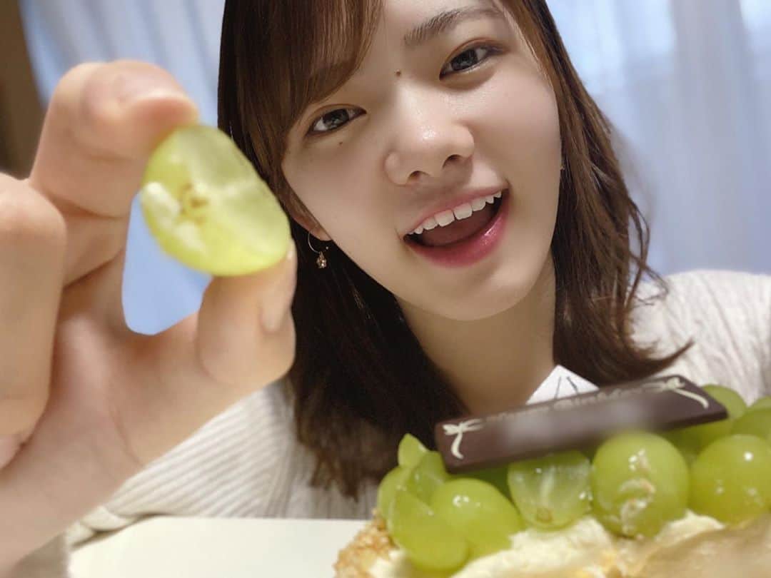 坂口優里さんのインスタグラム写真 - (坂口優里Instagram)「#fruits #cake」9月28日 22時49分 - misstmdu20_01