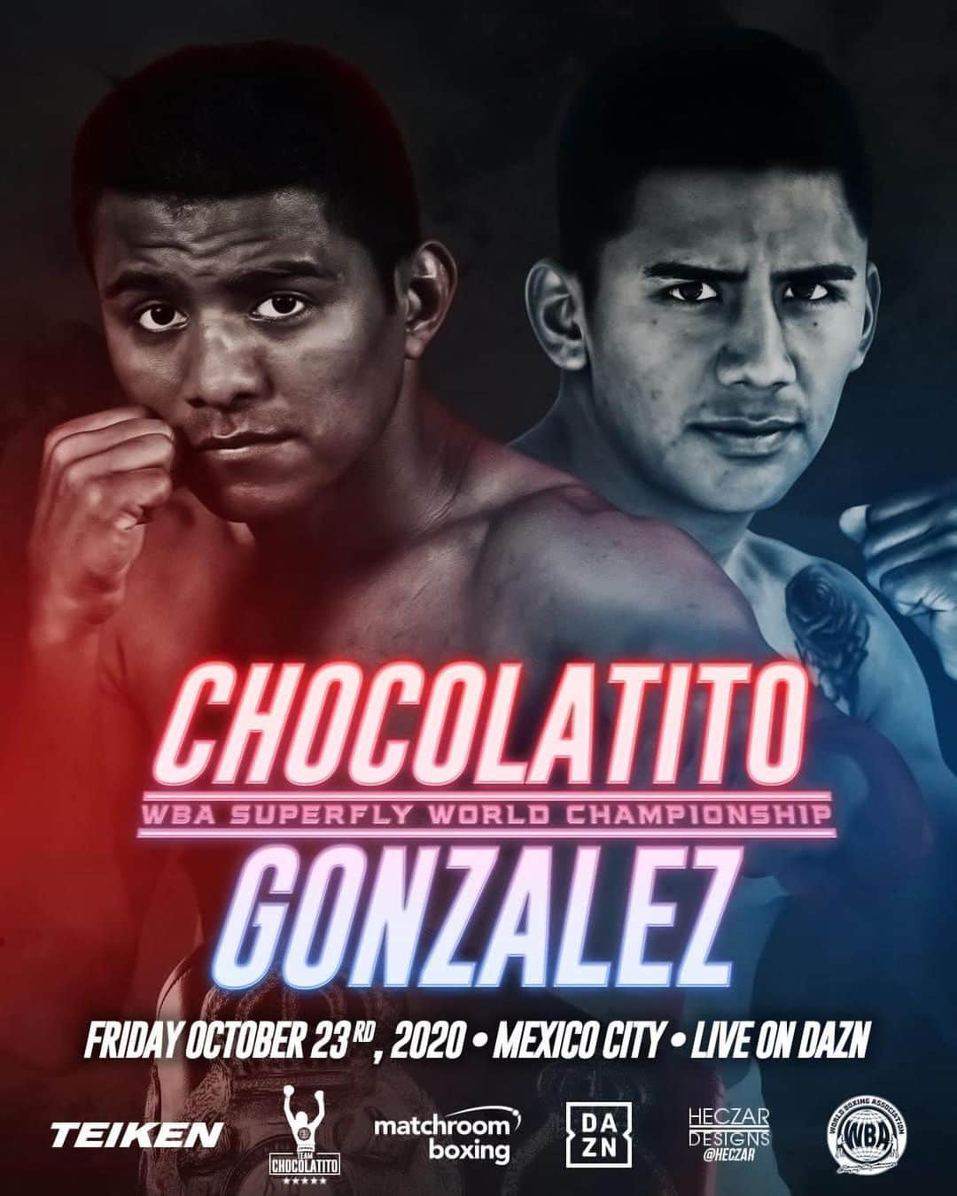 ローマン・ゴンサレスのインスタグラム：「Gracias a Dios por esta oportunidad y todos los promotores que hacen posible este gran evento. Dios nos bendiga a todos. Quiero agradecerá mi hermano @heczar por este diseño. #teamchocolatito #teiken #wba #cristoteama #NoMeSeRajar #vamospormas #delamanodedios」