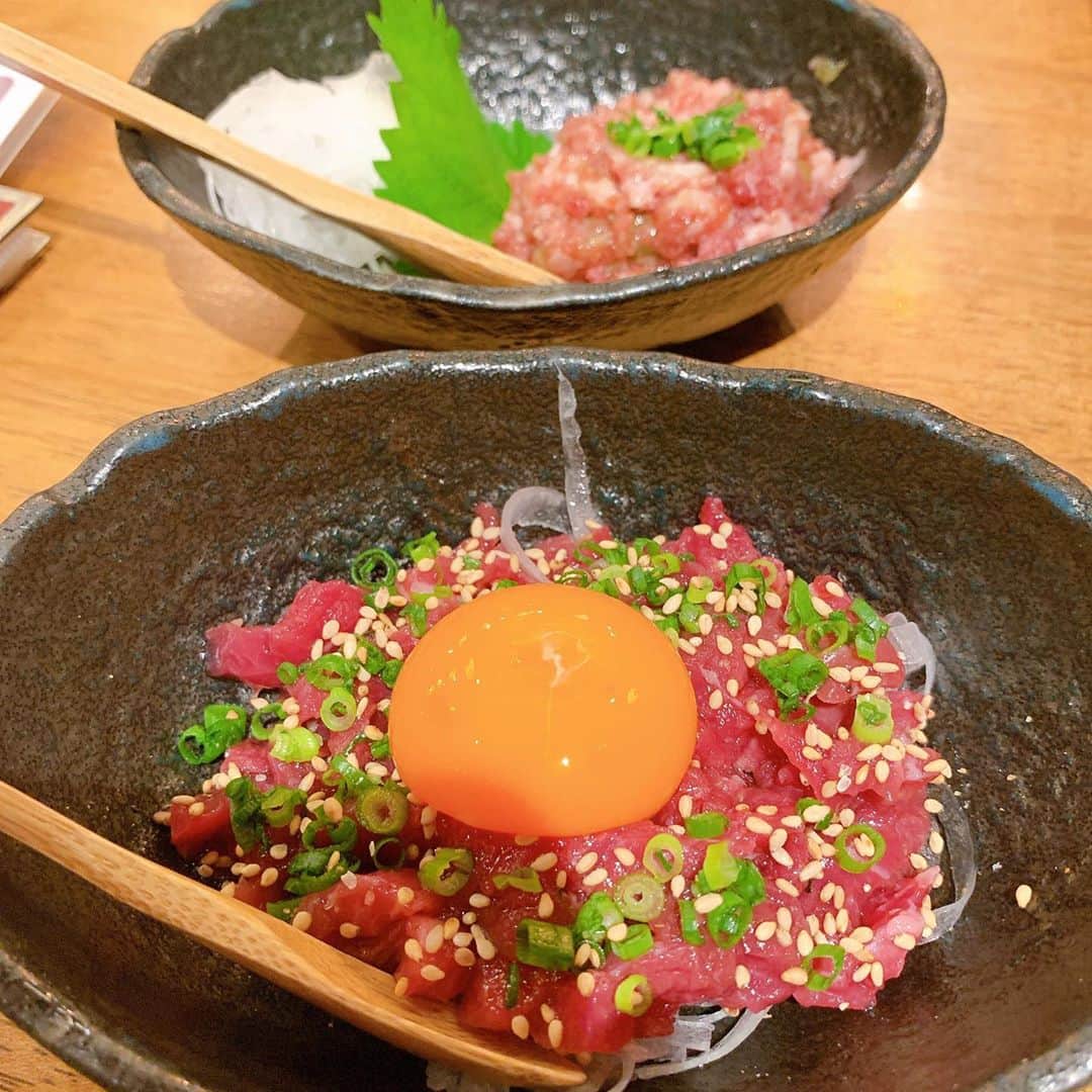 赤羽さんのインスタグラム写真 - (赤羽Instagram)「#肉寿司 行きマシたー😋  全部最高でしたが、特にとろたく最高でした😋」9月28日 23時56分 - akabass