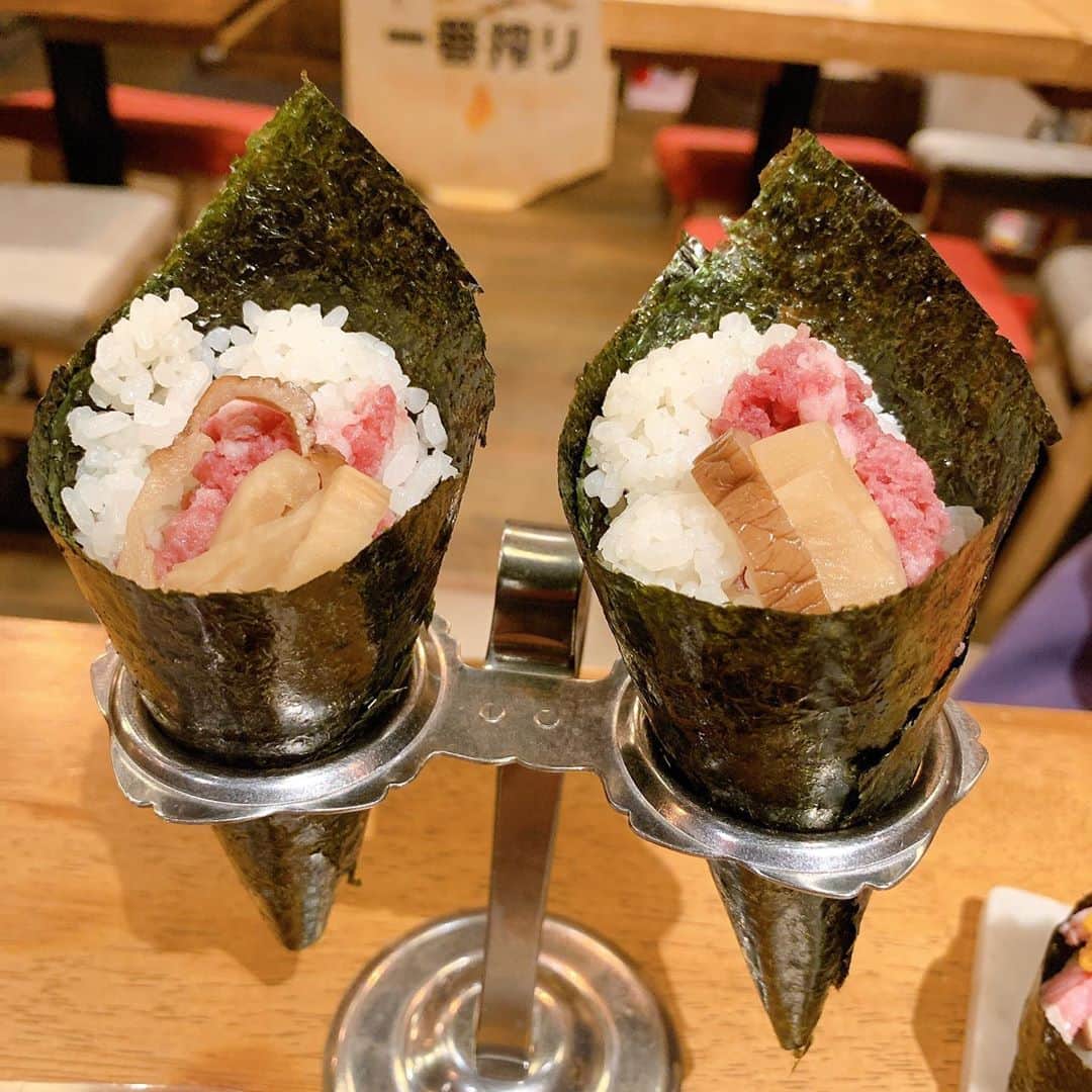 赤羽さんのインスタグラム写真 - (赤羽Instagram)「#肉寿司 行きマシたー😋  全部最高でしたが、特にとろたく最高でした😋」9月28日 23時56分 - akabass
