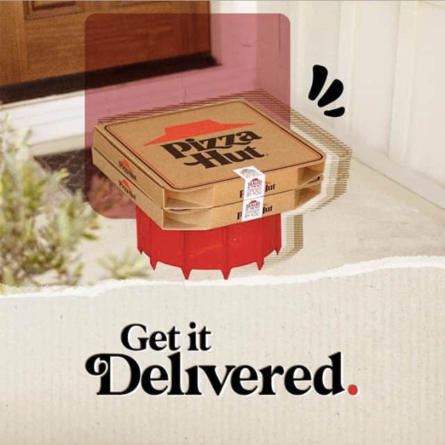 Pizza Hutさんのインスタグラム写真 - (Pizza HutInstagram)「Contactless delivery. From our Hut to Yours.」9月29日 2時01分 - pizzahut