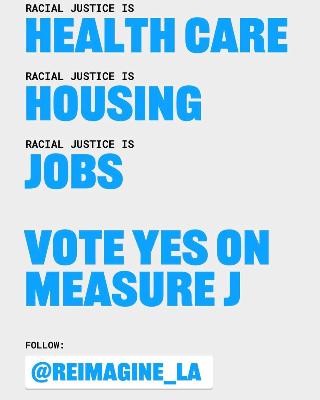 ジョシュア・ジャクソンのインスタグラム：「Do you live in LA? Been wondering what concrete action you could take to have an impact in your community? Well here’s one. Vote Yes on measure J to invest in community care. Follow @reimagine_la for more.」