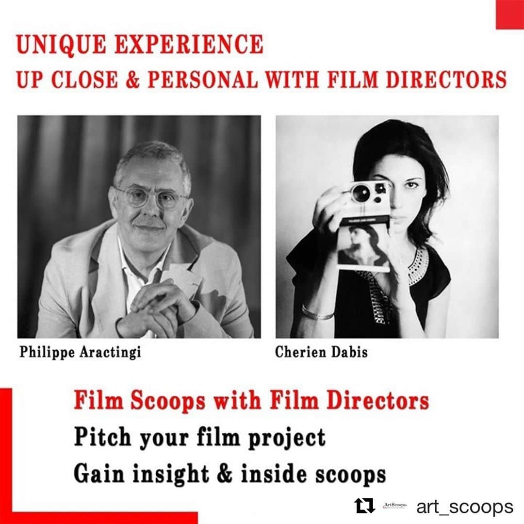 チェリーン・ダビスのインスタグラム：「It’s official — I’m selling myself! To support Beirut’s reconstruction efforts. (What did you think I meant?) Spend an hour with me on a video call — pick my brain on the craft of making TV / film, pitch your project for feedback or ask general advice. This is part of Artists With Beirut Online Auction going on now until the 2nd of October. Buyers will make a direct payment to the Beirut Emergency Fund 2020, a humanitarian effort of Social and Economic Action for Lebanon (SEAL-US), Lebanese International Financial Executives (LIFE), Lebnet and their partners. The funds will be dispersed with full transparency to well-vetted nonprofit organizations in Lebanon. See link in bio for more info. And please help spread the word so that I sell!  #Repost @art_scoops with @get_repost ・・・ Film Scoops with Film Directors⠀ Pitch your film project ⠀ Gain insight and inside scoops⠀ .⠀ Have a unique and personal experience with these Film Scoops with film directors Philippe Aractingi, or Cherien Dabis, in Artists With Beirut Online Auction, going now until 2 October. #bidnow⠀ .⠀ #thankyou @philippe_aractingi @cheriendabis  #solidarity⠀ #beirutemergencyfund #sealforlebanon #lifelebanonuk #lebnet #artistswithbeirut #donate #nonprofit #charity #fundraising #giving #beautifulartwork #auction #beirutauction #artscoops #artscoopsauction #artwork #art #artcollector #artgallery #composition #onlineauction #contemporaryart #artist #fineart #bids #Beirut」