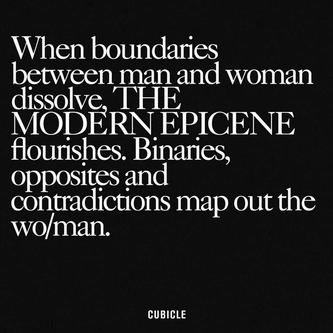 エレオノーラ・カリシのインスタグラム：「via @cubicle ( one of my favorite projects btw ) : the thoughts that what makes us ourselves without major debates on feminine or masculine suffixes are mainly our contradictions or rather the questions that lead us to awareness (contradicted or not).」