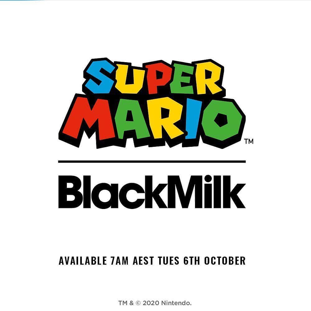 任天堂アメリカさんのインスタグラム写真 - (任天堂アメリカInstagram)「Here we go! The @blackmilkclothing X Super Mario collection is coming in October! Follow and stay tuned @nintendoinspired for looks from the full collection!」9月29日 3時07分 - nintendoamerica