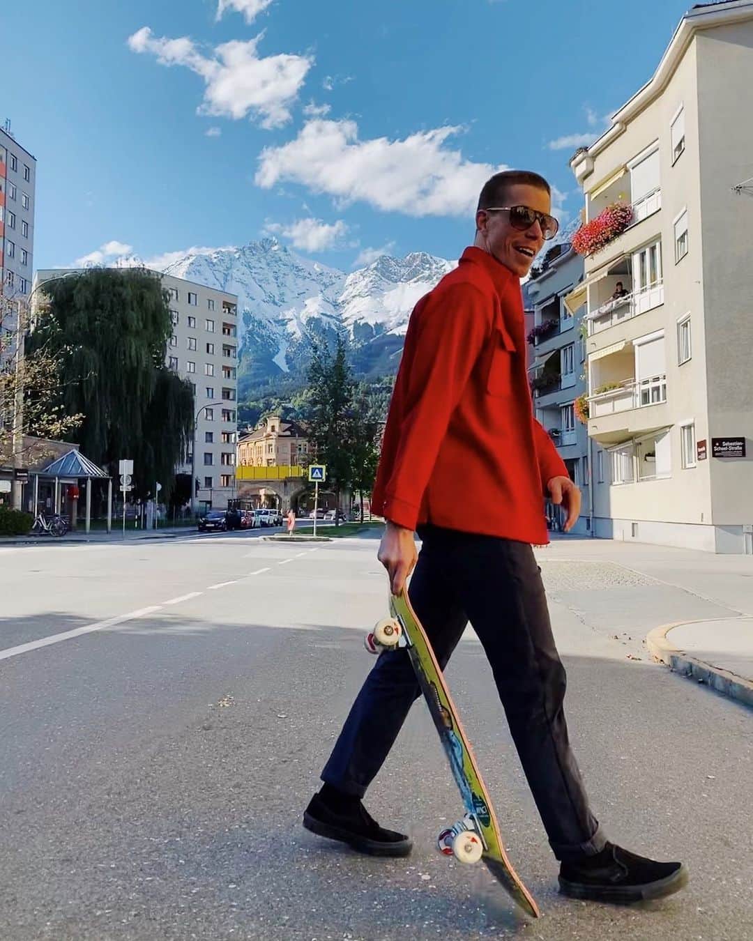 ショーン・ホワイトのインスタグラム：「Servus 🇦🇹」