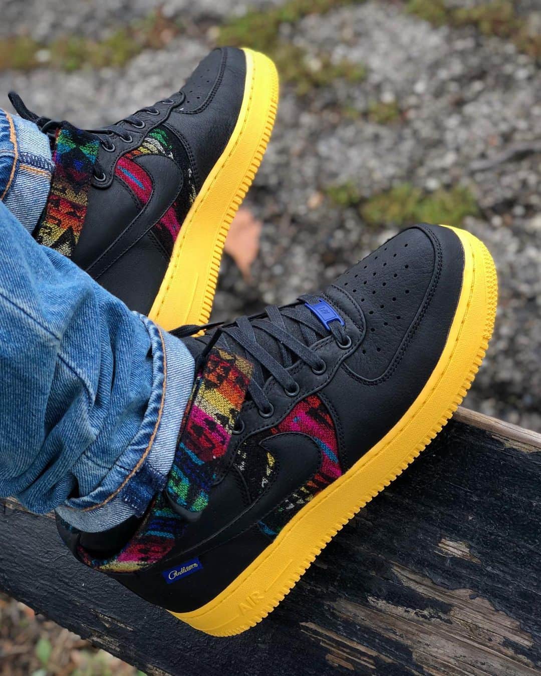 Mr. Tyさんのインスタグラム写真 - (Mr. TyInstagram)「2016 @pendletonwm NikeIDs for #todayskicks. Probably my favorite of the Pendleton drips seeing I made 5 pairs this year. This was one of the last pairs I made, the yellow sole/outsole combo was calling me.  #ijustlikeshoes #af1 #airforce1id #airforceone #af1gallery #teamaf1 #af1always #af1squad  #forcegang #myids #airforce1cartel #tysid #wiw #nikeidcreatives #af1id #ids #nikeid #MyNikeIDs #nikeidx #nikeidaxd #complexkicks #pendleton #wdywt #nikebyyou #pendletonid #pendletonaf1」9月29日 3時28分 - regularolty