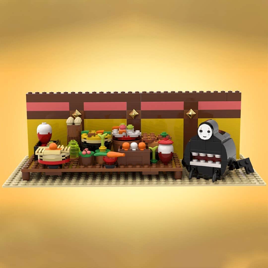 HYPEBEASTさんのインスタグラム写真 - (HYPEBEASTInstagram)「#hypeAF: Studio Ghibli fan, @legotruman has immortalized the 'Spirited Away' Bathhouse for a @lego IDEAS Bid. The 2,600 piece set includes minifigures like No-Face, Chihiro, human and dragon Haku, Yubaba, Kamajī, and the Radish Spirit. The prototype design features the structure’s exterior in front and moveable LEGO recreations of eight famous scenes at the back, such as Kamajī and his Sootballs in the boiler room, Chihiro’s first interaction with the Radish Spirit, and more. The prototype set currently has 1,020 supporters and needs 10,000 to be reviewed by LEGO and possibly released in mass production. Head over to the official LEGO IDEAS website to support the project.⁠⠀ Photo: LEGO」9月29日 4時00分 - hypebeast