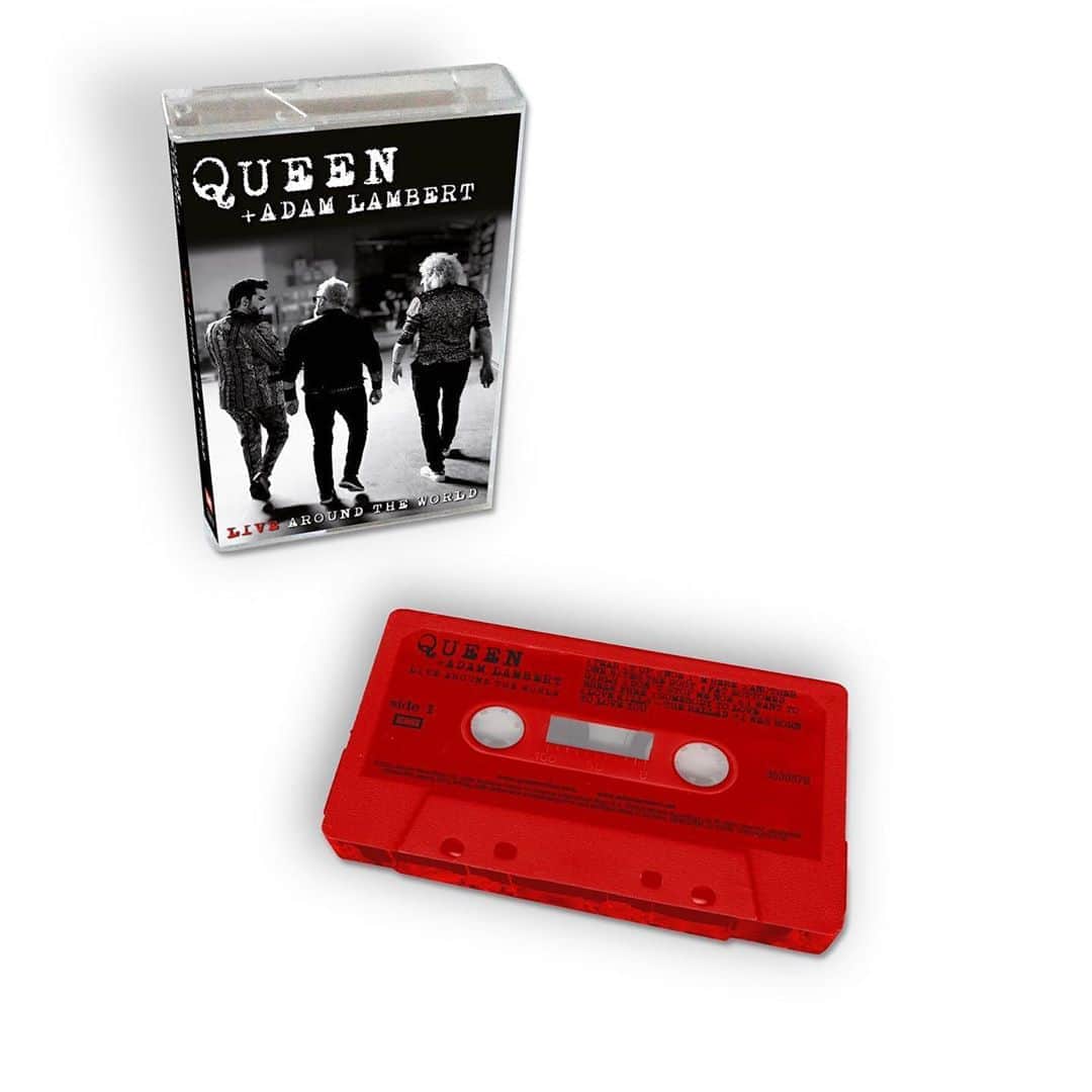 ブライアン・メイさんのインスタグラム写真 - (ブライアン・メイInstagram)「Eeeek !!! Who would have thought it ?!! 💥💥💥💥CASSETTES are reborn !!! 👑 Now Live In Store! Queen + @adamlambert ‘Live Around The World’ Limited Edition Cassette 📼 Pre-Order now ➡️ https://qal.lnk.to/LATW-Cassette #qallive  Eeek !  Bri」9月29日 4時16分 - brianmayforreal