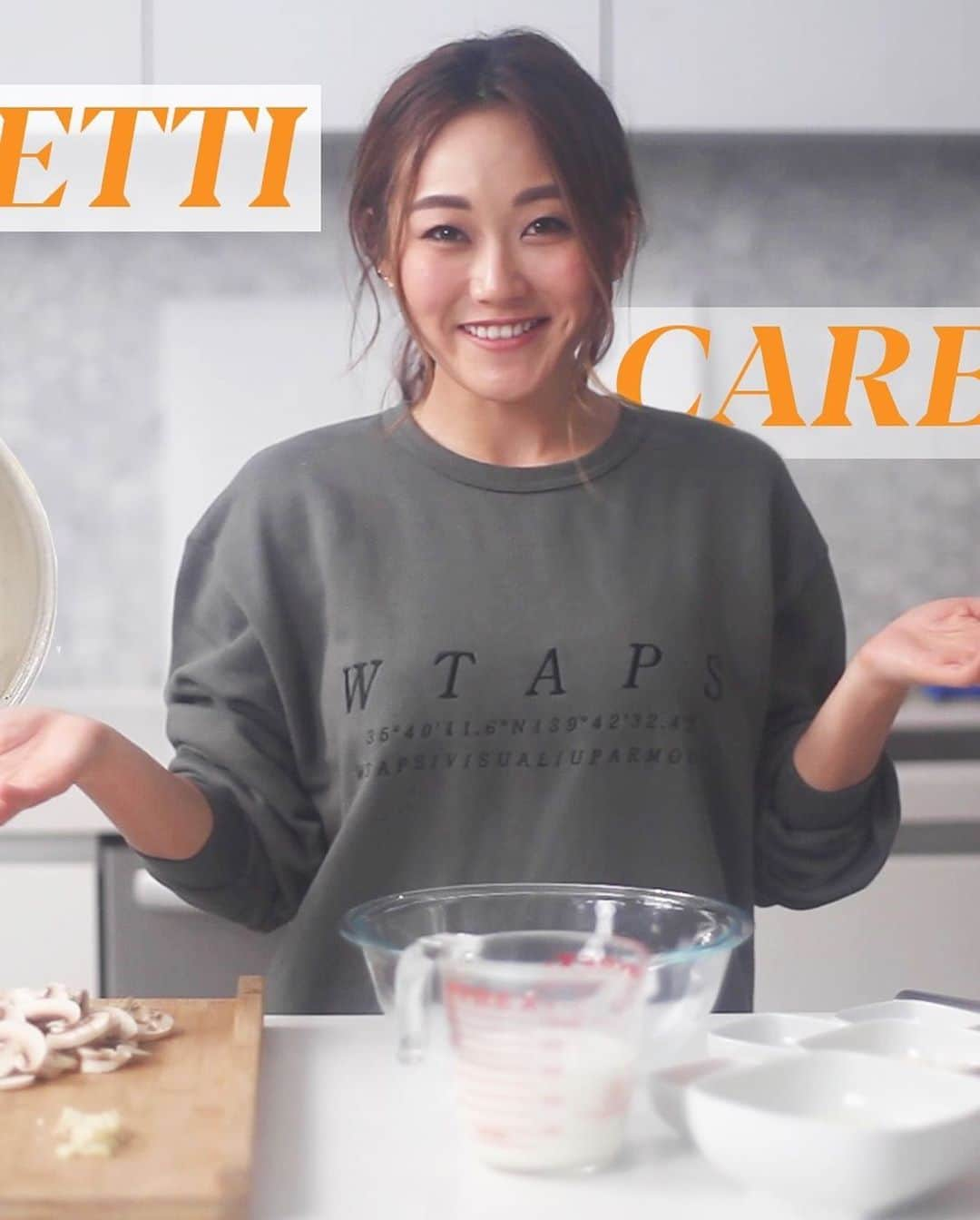 福原かれんさんのインスタグラム写真 - (福原かれんInstagram)「My own rendition of the classic spaghetti carbonara is up now on my YouTube! As always link in bio🍝」9月29日 7時46分 - karenfukuhara