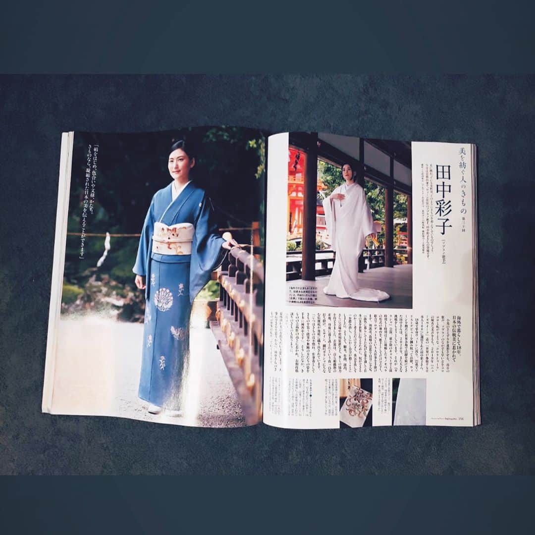 田中彩子さんのインスタグラム写真 - (田中彩子Instagram)「. Very honored to have interview by this Wonderful Magazine #fujingaho . 婦人画報今月号🌹 ぜひご覧ください！ @fujingahojp @cico_ina」9月29日 20時12分 - ayakotanaka_instaofficial