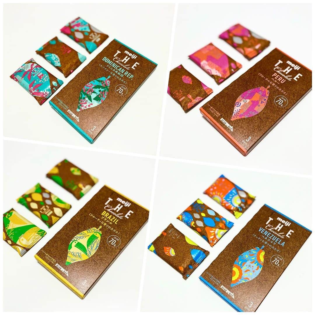 市川歩美さんのインスタグラム写真 - (市川歩美Instagram)「明治 ザ・チョコレートが今日、9月29日からリニューアルしましたよー❤️  🇵🇪🇻🇪🇩🇴🇧🇷  200円台で、このクオリティ、コンビニで買えるなんて、素敵すぎます‼️涙  おまちかねの詳しい情報、今日公開しました。私のChocolate Journal（チョコレートジャーナル）を読んでくださいね😊 https://chocolatejournal.fun/  #ilovechocolate  #chocolat #chocolatelovers  #chocolate #チョコレート #チョコレート大好き #チョコレート好き #ショコラ #チョコレート好きと繋がりたい #チョコレートケーキ #カカオ #明治ザチョコレート #ビーントゥバー #ビーントゥバーチョコレート」9月29日 19時33分 - ayumichocolat