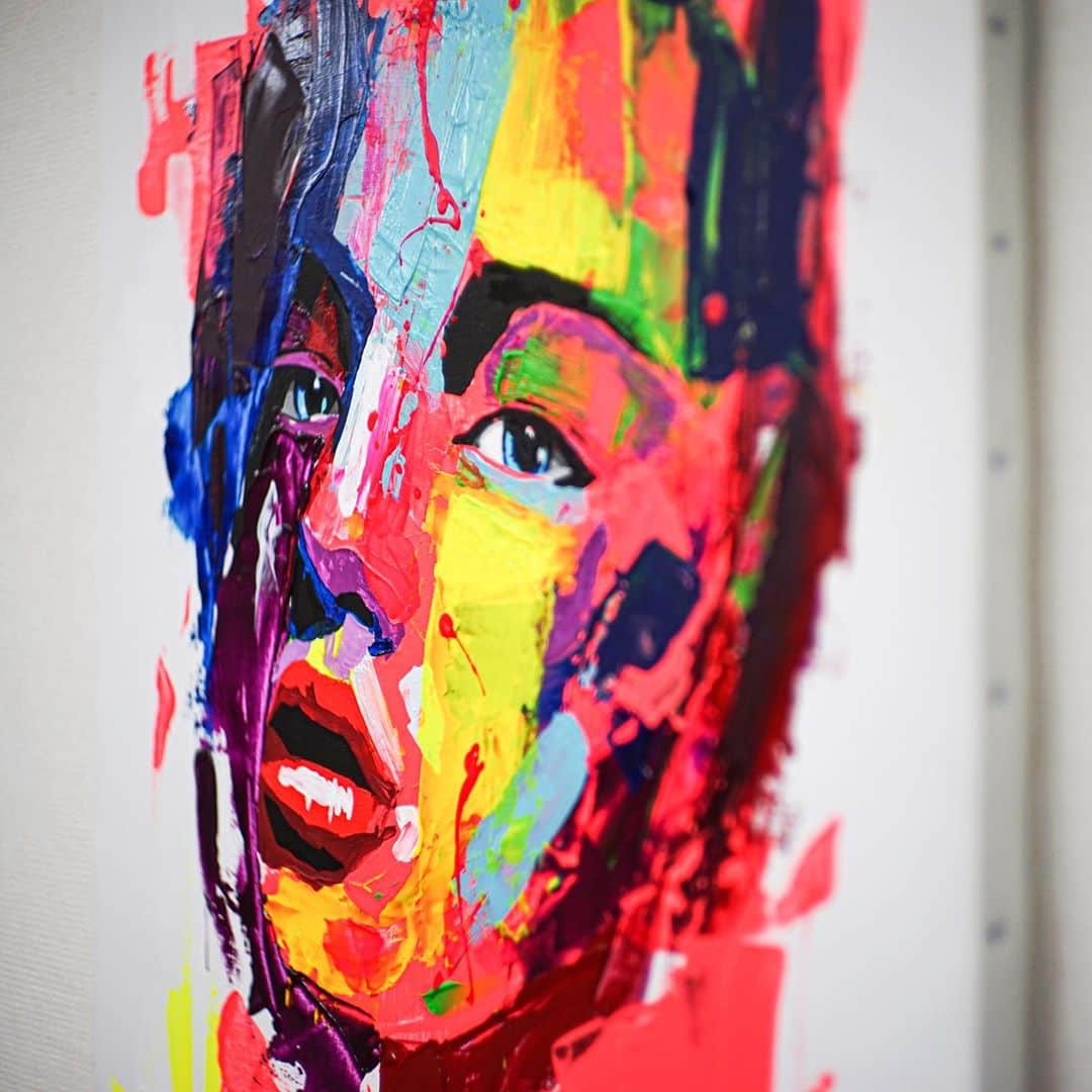 AG（エイジ）さんのインスタグラム写真 - (AG（エイジ）Instagram)「My Own Colors . @dotscollective_official  #painting #paint #art #streetart #graffiti #spray #liquitex #liquitexpaint #GROGINK #postercolor #design  #dotscollective」9月29日 19時30分 - noisemakerag