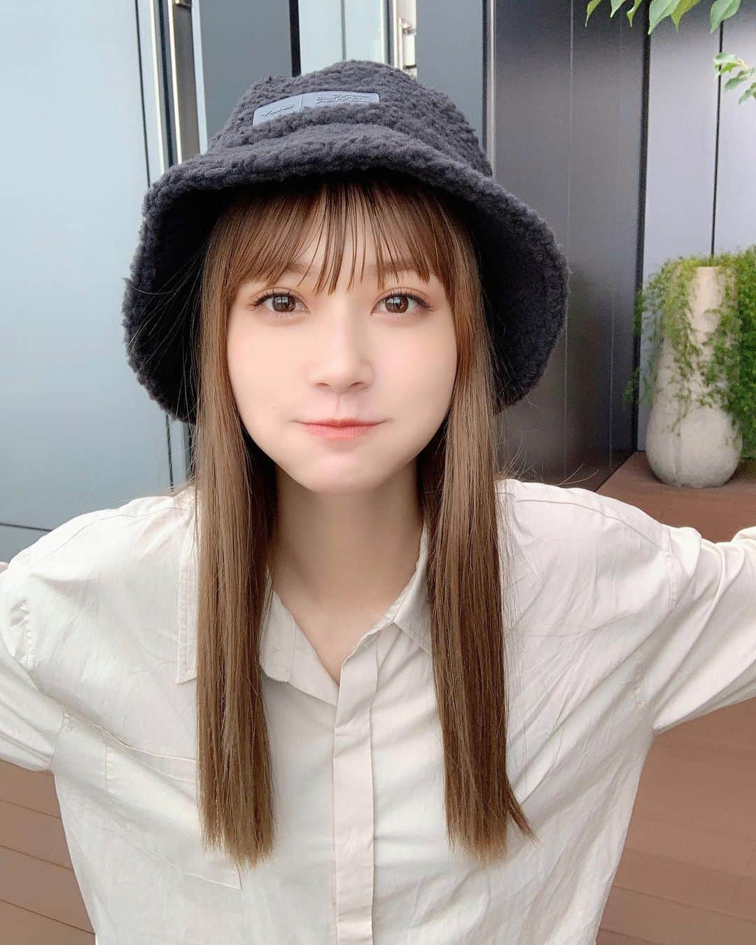 生見愛瑠さんのインスタグラム写真 - (生見愛瑠Instagram)「今日届いた帽子今日被った👒」9月29日 19時57分 - meru_nukumi