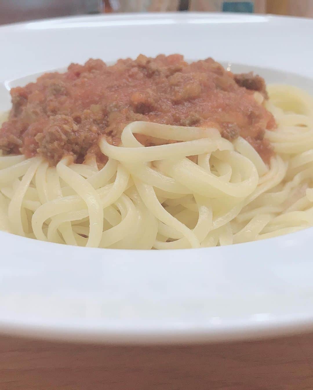 加藤美帆さんのインスタグラム写真 - (加藤美帆Instagram)「FORK DANCEさんにて。 ミートソースパスタ😘✌️✌️✌️ 生パスタだから、麺がモチモチ❤️❤️❤️ ぺろっと完食( ⸝•ᴗ•⸝)♡ また行こ…🤸‍♀️ #pasta #lunch #ミートソースパスタ #新小岩」9月29日 20時03分 - miho_kato07