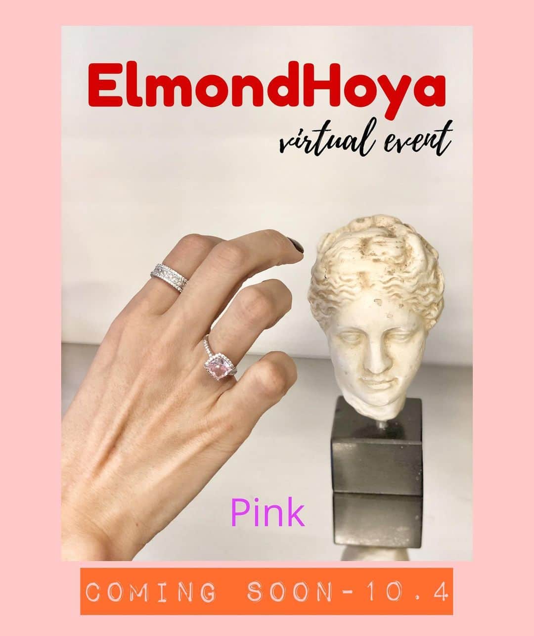 ピョン･ジョンスさんのインスタグラム写真 - (ピョン･ジョンスInstagram)「ELMONDHOYA virtual event #diamondsimulant 💍 10/4 comingsoon 👨‍👩‍👦‍👦즐거운 추석 보내세요」9月29日 11時46分 - hoyatoya
