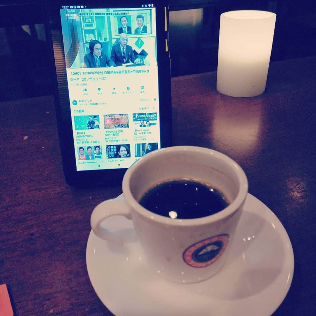 松本隆博のインスタグラム：「。 ラジオ収録終え(^-^) 今日も楽しかった～(^○^)  そしてなう。 ランチand虎ノ門ニュース (˙◁˙)」