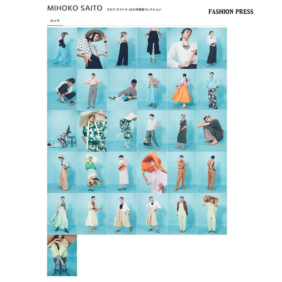 アンドゥミさんのインスタグラム写真 - (アンドゥミInstagram)「MIHOKO SAITO 2021 S/S Collectionがfashionpress.comに掲載されました。 ぜひチェックしてくださいね！ また気になる商品がありましたら、ご予約も受け付けておりますので、お問い合わせください。 今シーズンもよろしくお願いいたします！  . https://www.fashion-press.net/collections/13553  . @fashionpressjp  #mihokosaito #undemi #deuxplusundemi #2021ss #fashionpress #mihokosaito2021sscollection #ミホコサイトウ #アンドゥミ #春夏コレクション2021 #春夏コーディネート」9月29日 13時01分 - undemishop