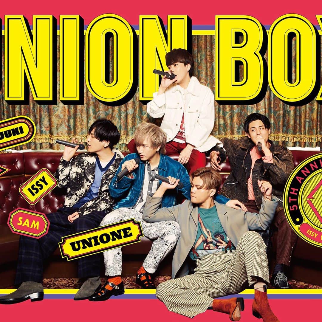 ISSYさんのインスタグラム写真 - (ISSYInstagram)「結成5周年記念メモリアルアルバム "UNION BOX" 2020.12.16　Release #bestalbum  #UNIONE」9月29日 14時33分 - unione_issy