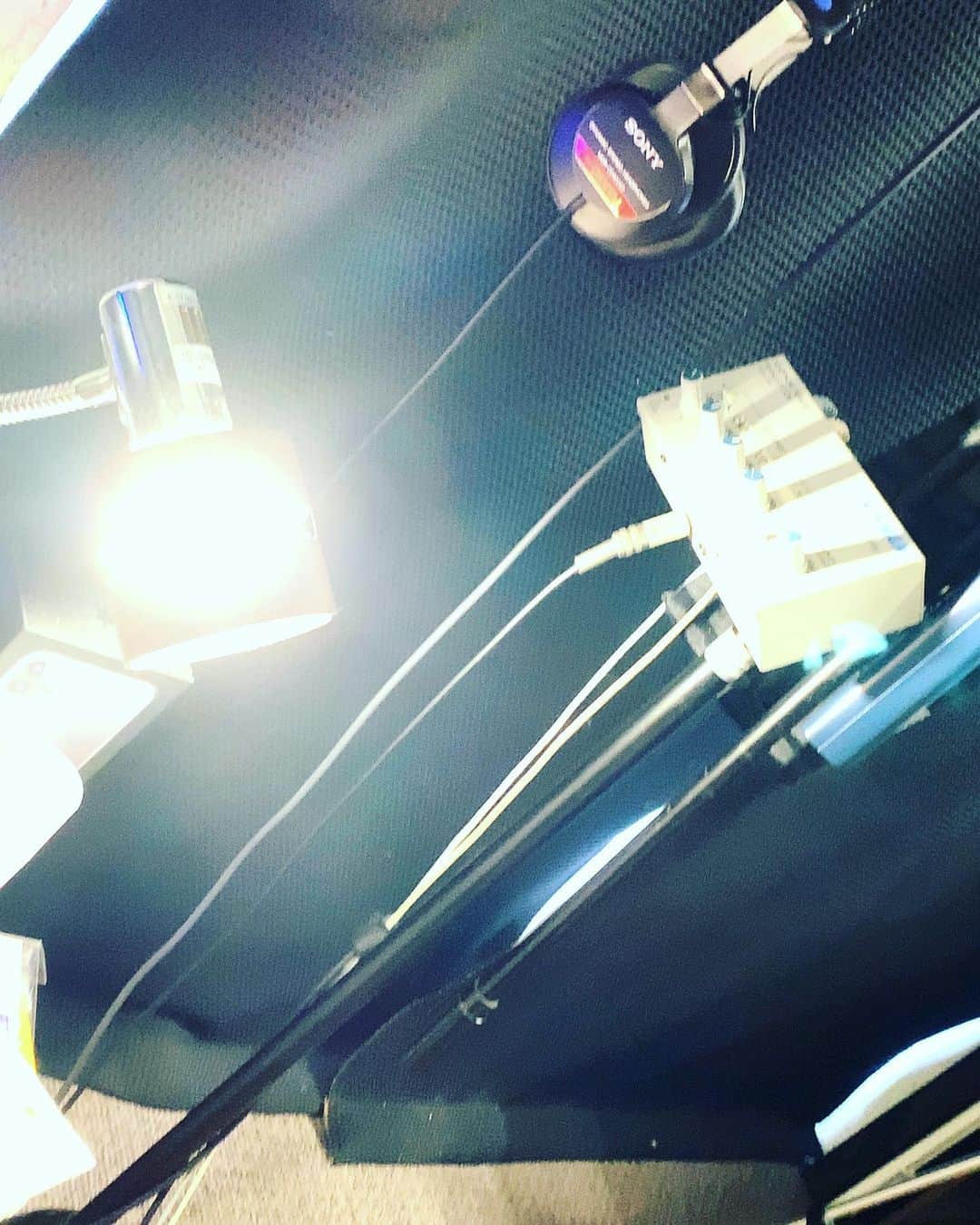 鶴久政治のインスタグラム：「コンペ用のrecordingチュウ」