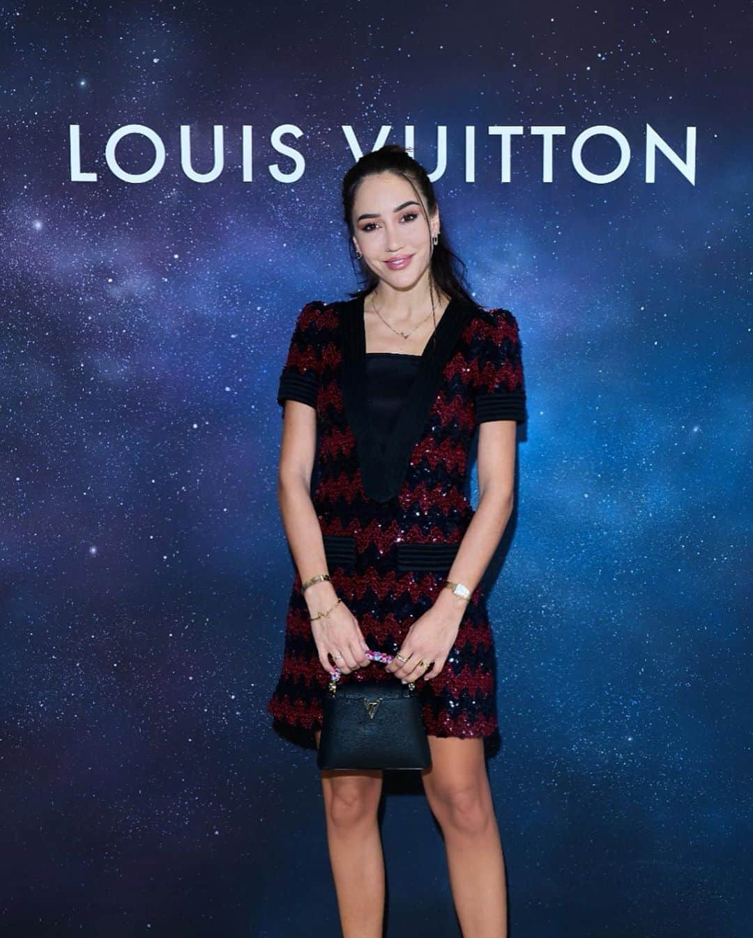 Tamara Kalinicさんのインスタグラム写真 - (Tamara KalinicInstagram)「Last night celebrating #StellarTimes - a sublime collection of Fine Jewellery inspired by the stars. With this collection @louisvuitton celebrated the splendor and immensity of space. Universe was the source of inspiration for the artistic director @amfitheatrof to create pieces made up of shimmering colored gems」9月29日 16時48分 - tamara