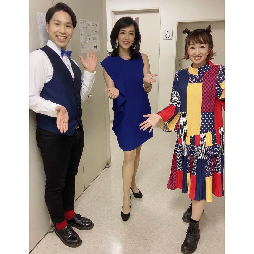 野田久美子のインスタグラム：「. 思い出写真ー☆ 最高すぎる先輩方とご一緒出来て、本当に幸せでした！！！ . #早見優さん #島田歌穂さん #秋山エリサちゃん #篠宮佑一さん」