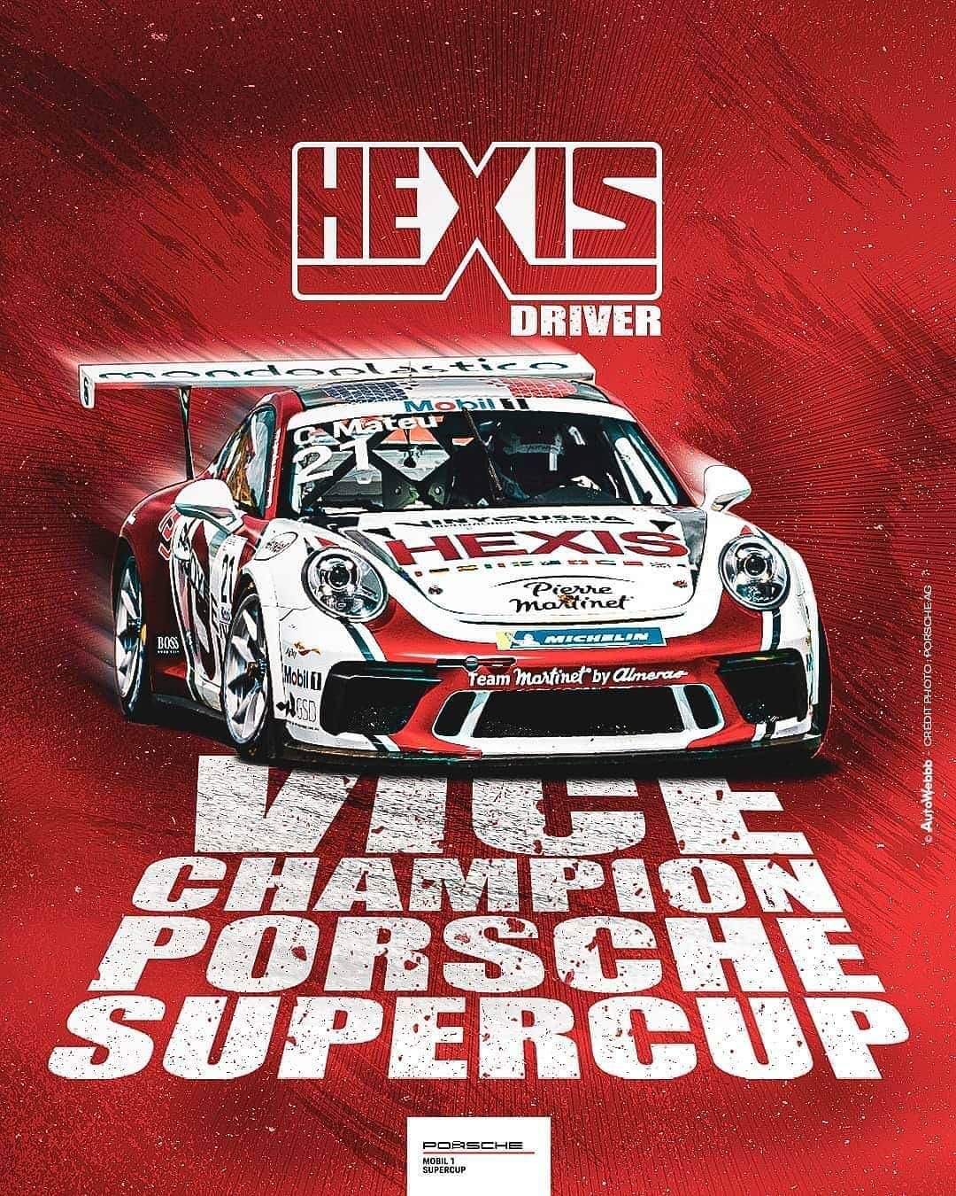 Kik:SoLeimanRTさんのインスタグラム写真 - (Kik:SoLeimanRTInstagram)「Follow our friend @clement_mateu the vice-champion of Porsche Supercup PRO-AM! He's fast! @hexisenergy @hexisgraphics @bodybence_official」9月29日 17時26分 - carinstagram