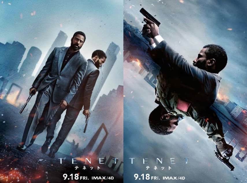井上幸太郎のインスタグラム：「今夜はコレ。 映画『TENET』 時間概念、エントロピー…その辺の事の映画なのか？ 楽しみ〜っ」