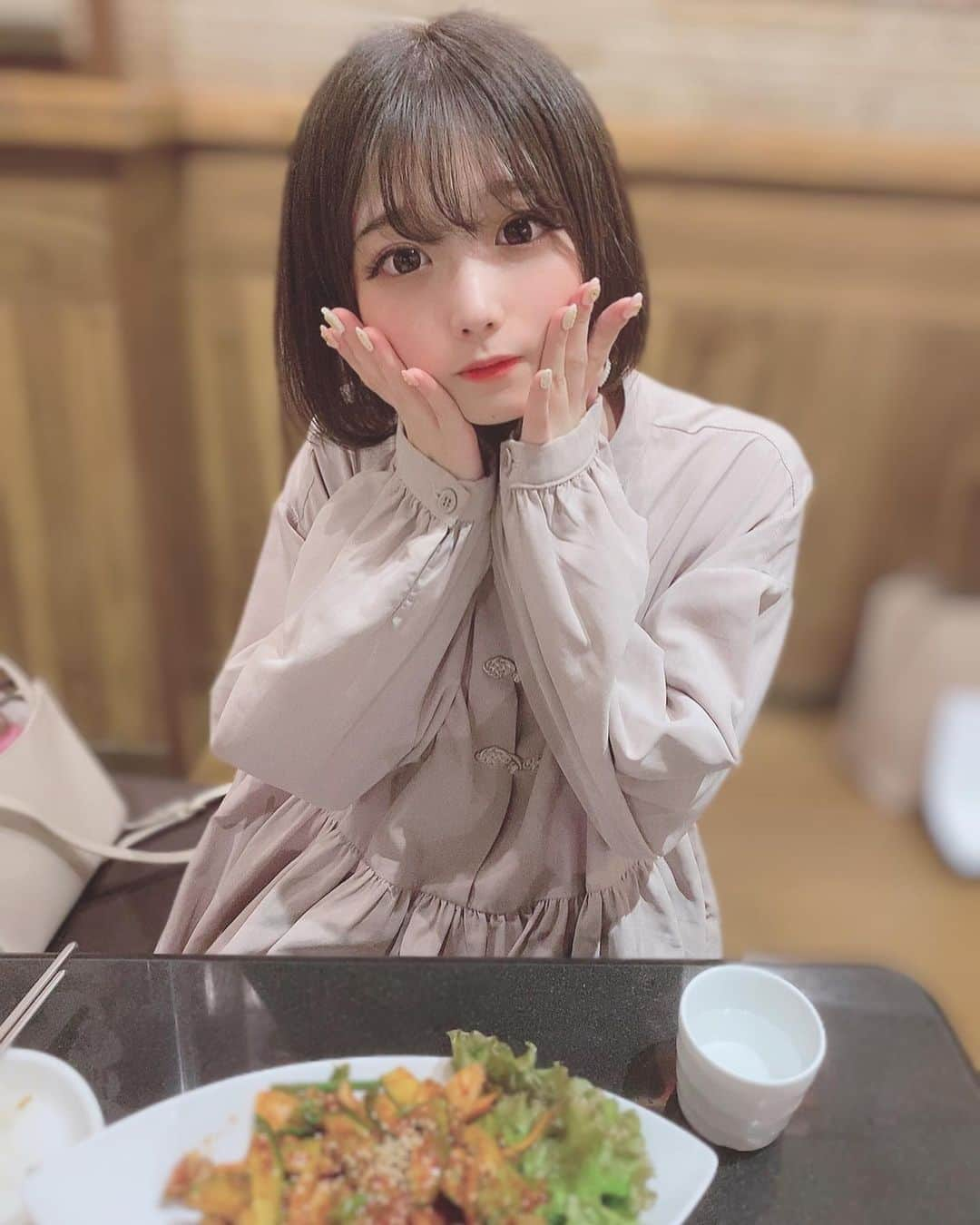 小山ひなさんのインスタグラム写真 - (小山ひなInstagram)「韓国料理ひさしぶりにたべたら最高だった」9月29日 18時12分 - hina__kmyd