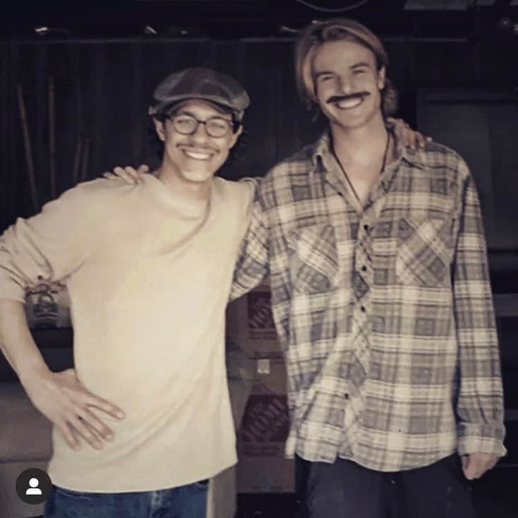 グレアム・ロジャースさんのインスタグラム写真 - (グレアム・ロジャースInstagram)「Happy Birthday to my brother most likely from another mother. @daviddelrio Love ya buddy! #TeamDorinda」9月30日 4時34分 - grahambamthankyoumam