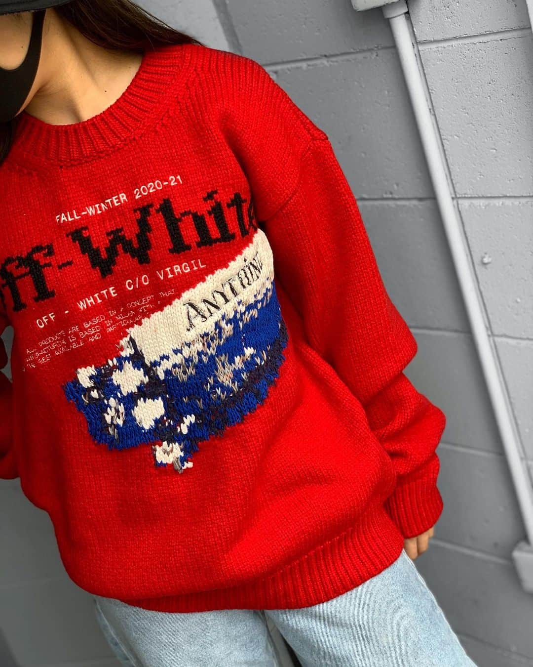 AYINさんのインスタグラム写真 - (AYINInstagram)「・ ・ ・ New arrival✔️ 20aw @off____white ⇢ ⇢ ⇢・ ・ ・ ・ ・ ・ available at store✔️ ・ ・ ・ ・ ・ #offwhite #virgilabloh #AYIN #20aw #knit」9月29日 21時02分 - ayin_japan
