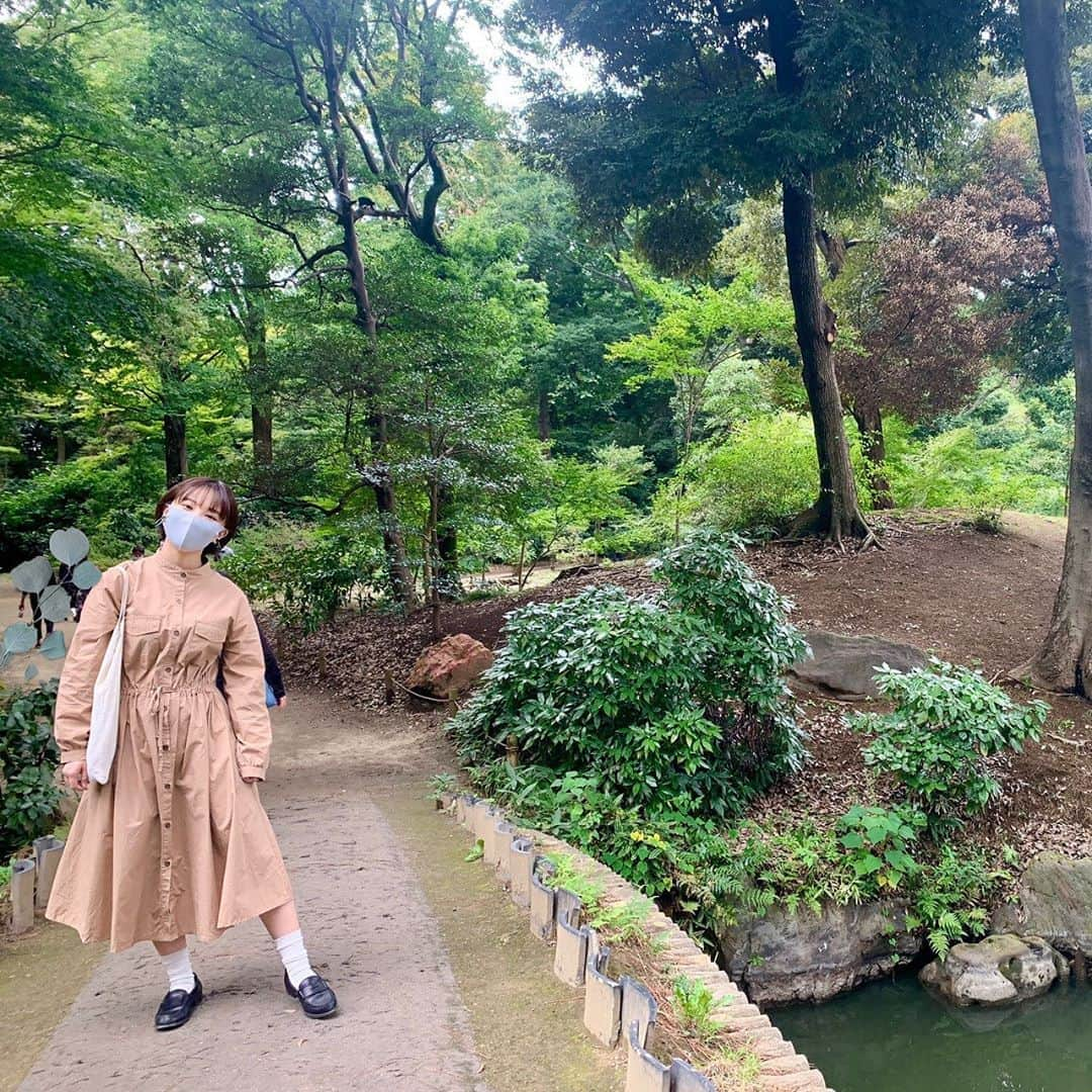 段原瑠々さんのインスタグラム写真 - (段原瑠々Instagram)「🌳🌳  むすぶと2人で 六義園、自然いっぱいで、落ち着く素敵な場所でした☺️ 時間がゆっくり流れてた〜  #アンジュルム #船木結 #juicejuice #段原瑠々 #六義園 #自然 #リフレッシュ #最高でした」9月29日 21時13分 - ruru_dambara.official