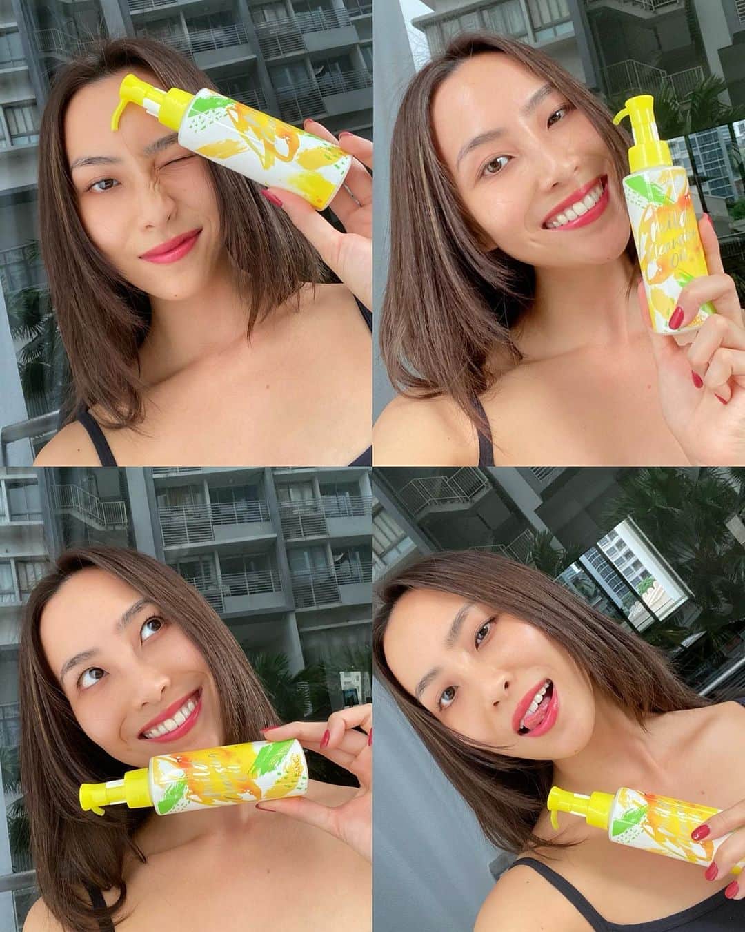 のインスタグラム：「Join me on IG live tmr, 9pm and stand to win FANCL hampers worth $150! I've always emphasized on the importance of double cleansing, and I never fail to use their Mild Cleansing oil to remove a full face of makeup. It's more than just a makeup remover- it also purifies your pores, in turn reducing blackheads and maskne issues!   Don't forget to flash my post in stores to receive a complimentary 5 day trial kit with every purchase of the Mild Cleansing Oil! See you here tmr at 9pm! 🥰 . #MCOMildCleansingOil #No1inJapan #FANCL0preservatives #FANCLsg #0to100BeautyCommunity」