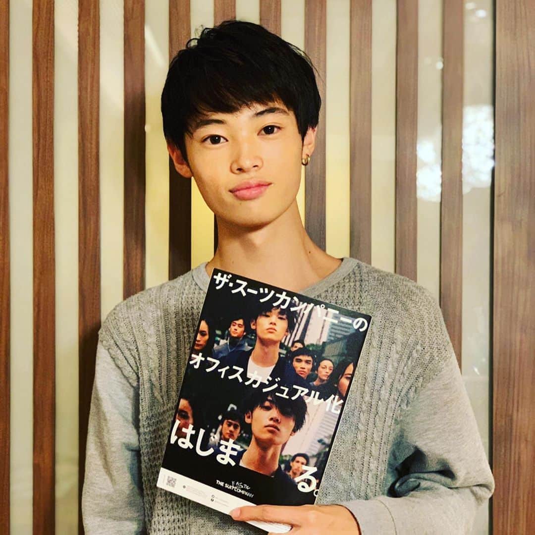 窪塚洋介のインスタグラム：「His first cover.  #airu_kubozuka」