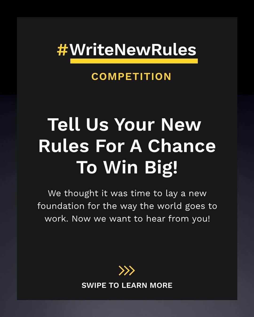 Cole Haanのインスタグラム：「Starting today, merging your creativity with our new rules could earn you fantastic prizes. But you only have until October 6 at 6AM EST, so make it snappy. Find the full official rules via the link in bio.  By entering the competition you accept the #writenewrules competition official rules.」