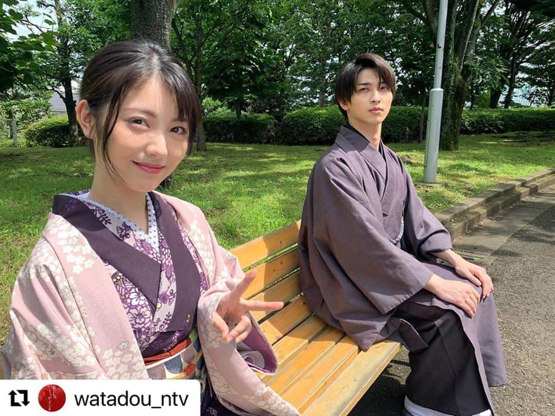 佐野史郎のインスタグラム：「9月29日24:59〜 日本テレビ 私たちはどうかしている 最終回カウントダウンスペシャル‼︎ これまで未見のみなさまも是非📺 #私たちはどうかしている　#日本テレビ　#浜辺美波　#横浜流星　#和菓子　#金沢　#最終回　#和菓子対決　#大旦那　#女将」
