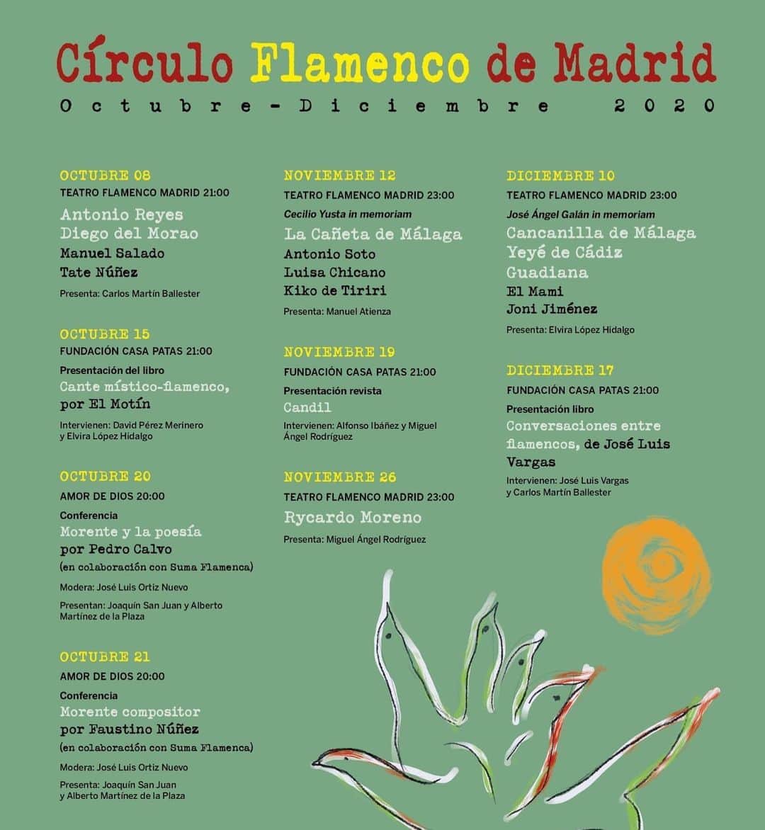 DeFlamenco.comのインスタグラム：「Vamos! @flamencomad  Círculo Flamenco de Madrid」