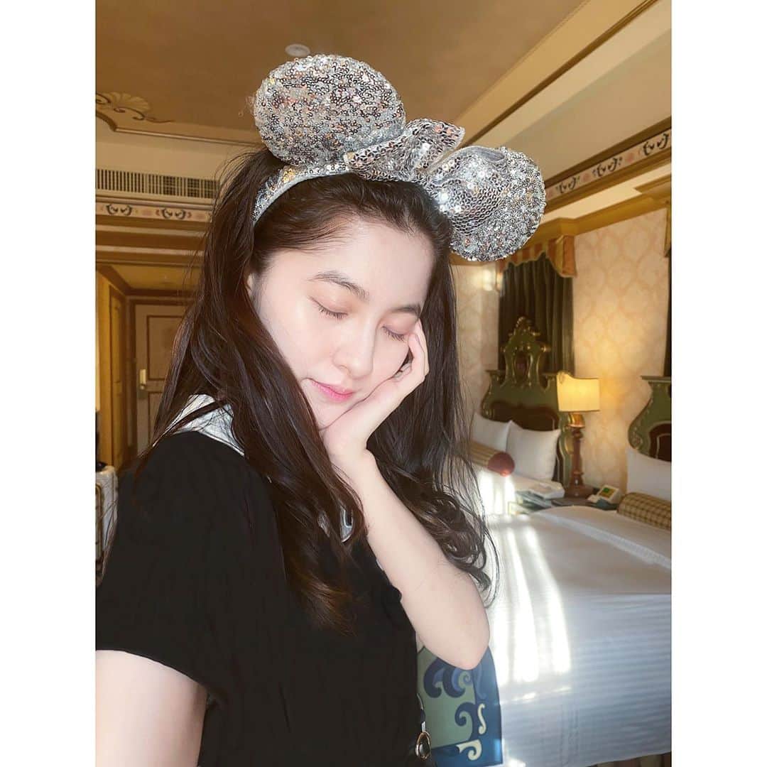 雪嶋桃葉のインスタグラム：「good night🌒」