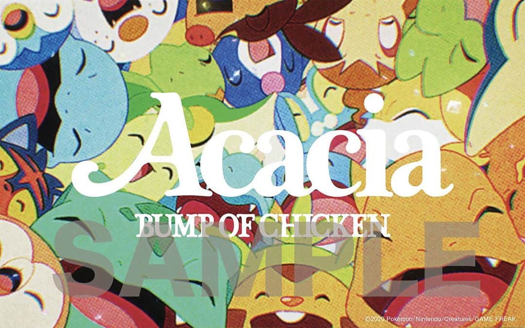 BUMP OF CHICKENのインスタグラム：「アカシア盤に付属するポケモンスペシャルステッカーです。 #Acacia #BUMPOFCHICKEN」