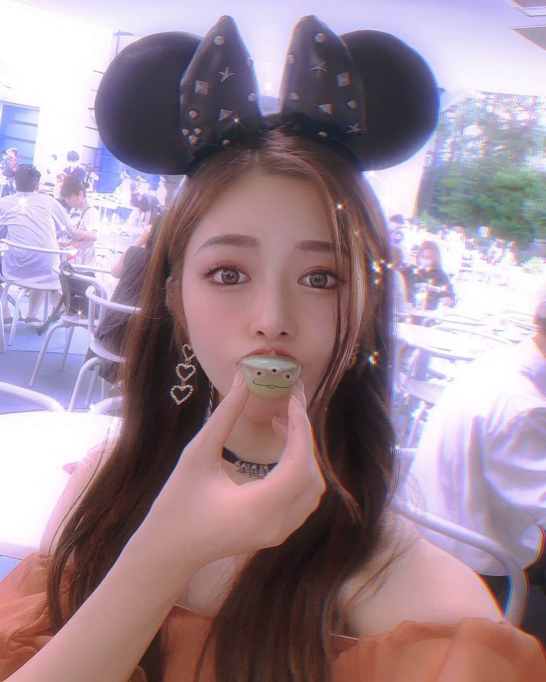 椎名麗のインスタグラム：「#あざとい」