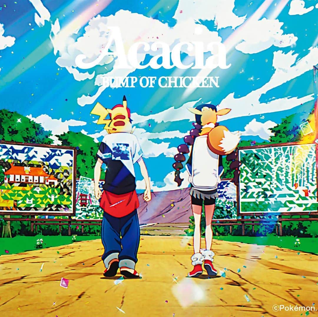 BUMP OF CHICKENのインスタグラム：「新曲「アカシア」のダウンロード＆ストリーミング配信がスタートしました。是非お聴きください。https://tf.lnk.to/acacia #Acacia #BUMPOFCHICKEN」