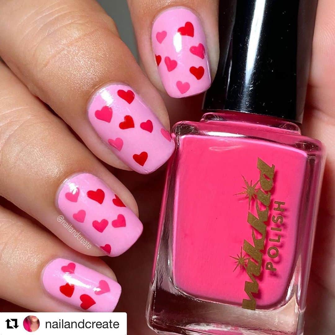 Nail Designsさんのインスタグラム写真 - (Nail DesignsInstagram)「Credit: @nailandcreate  ・・・ Sending some @wikkidpolish love to my dear Sarah, the Grand Master Wikkidmaker herself. My thoughts are with you 💗 #staystrongsarahweloveyou . Wikkid Polish {Ombre Rose #1-5} and {Baby Girl} Whats Up Nails heart stencils . #wikkidpolish #wikkidwednesday #wikkidlove #wikkidwhore #hearts #nailart #naillove #nailsofinstagram #nailstagram #nailinspo #ukindiepolish #indieswatch #nailitdaily #whatsupnails #lovenails #instanails #nacwikkid #nacwun #nailpromote #nailspafeature #nailsdid #nailstyle」9月30日 0時07分 - nailartfeature