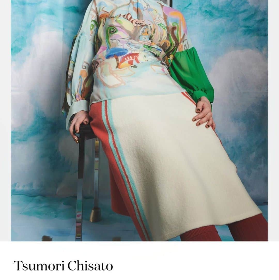 TSUMORI CHISATO Officialさんのインスタグラム写真 - (TSUMORI CHISATO OfficialInstagram)「#tsumorichisato  online shopよりおすすめ❣️」9月30日 0時10分 - tsumori_chisato