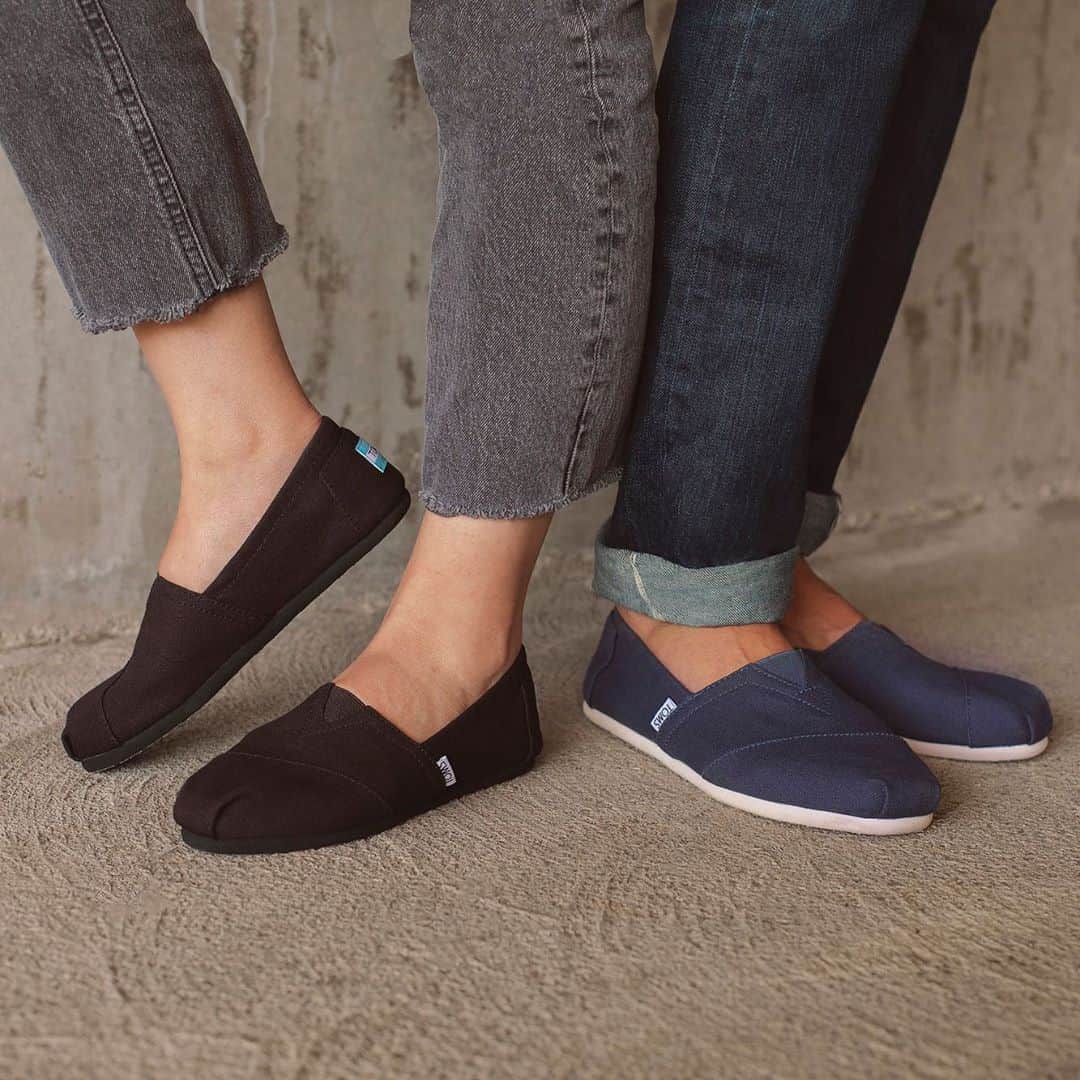トムズシューズのインスタグラム：「The shoes that started a movement: using business to improve lives. ⁠⠀」
